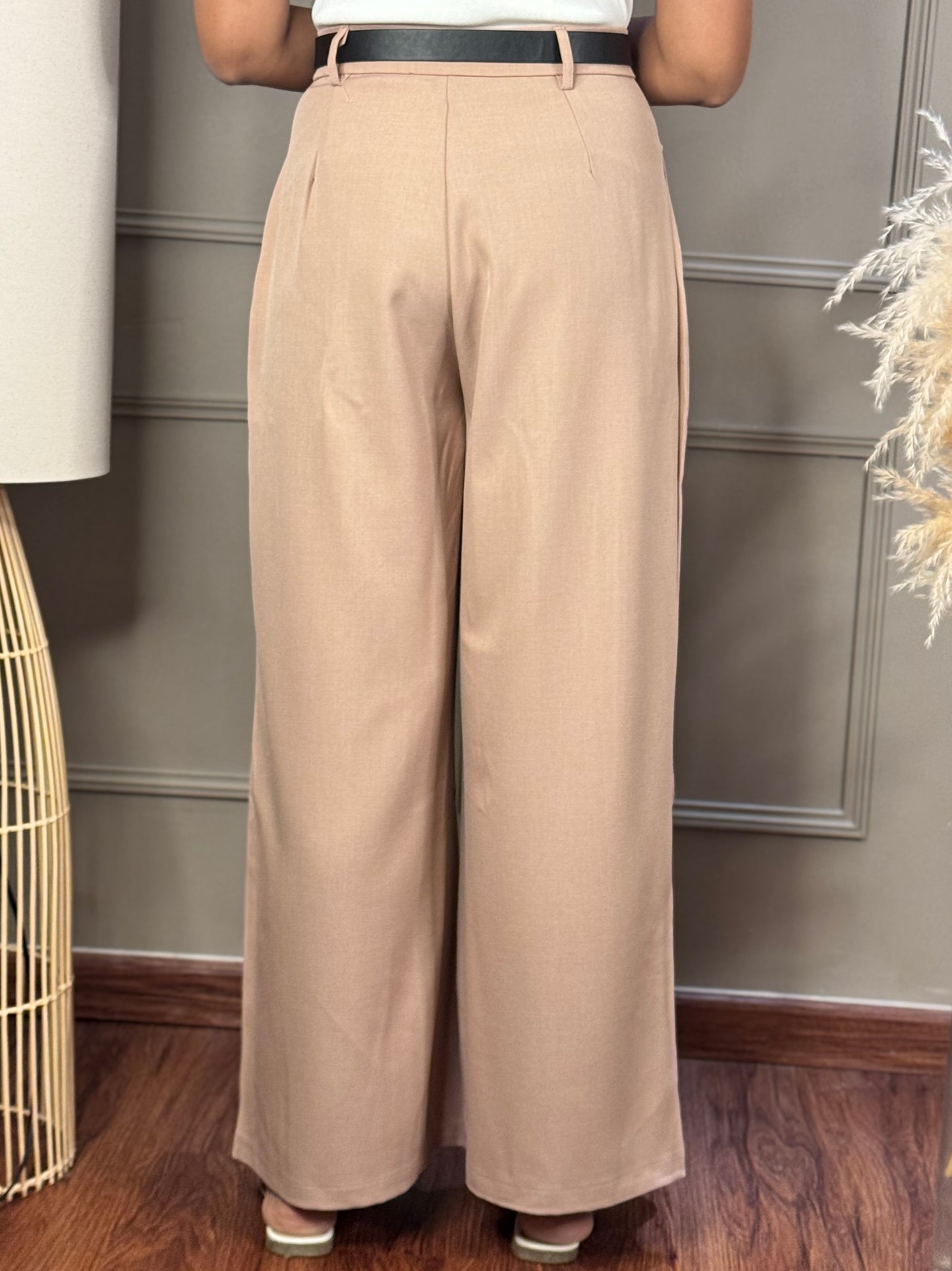 Baby-pink Livia pants