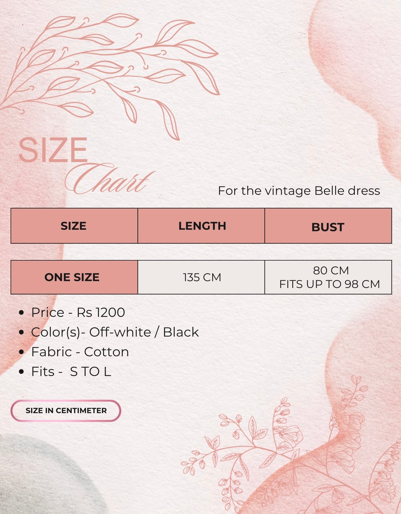 Belle vintage dress