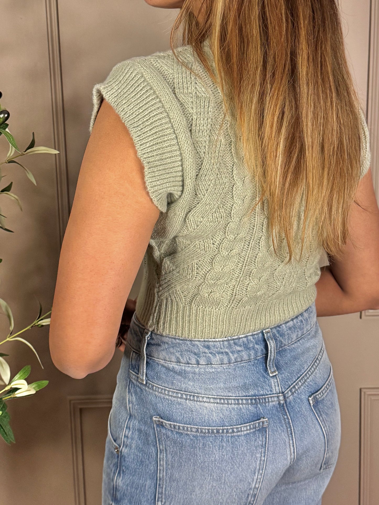 Florence crochet vest