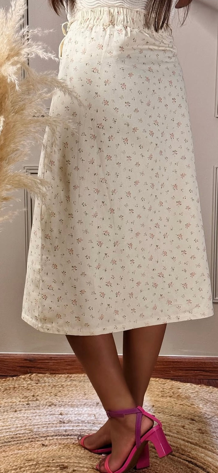 Floral vintage skirt