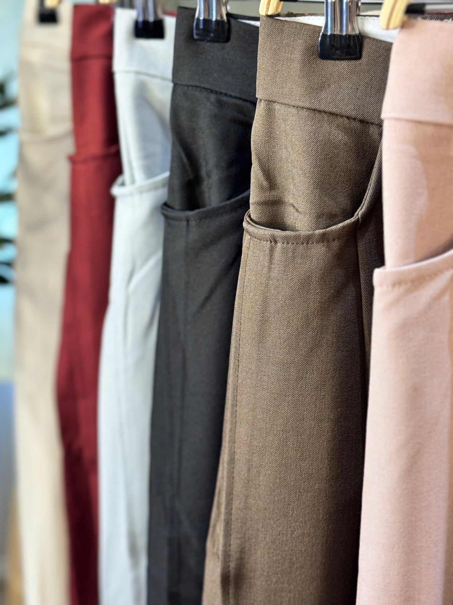 Baby-blue Livia pants