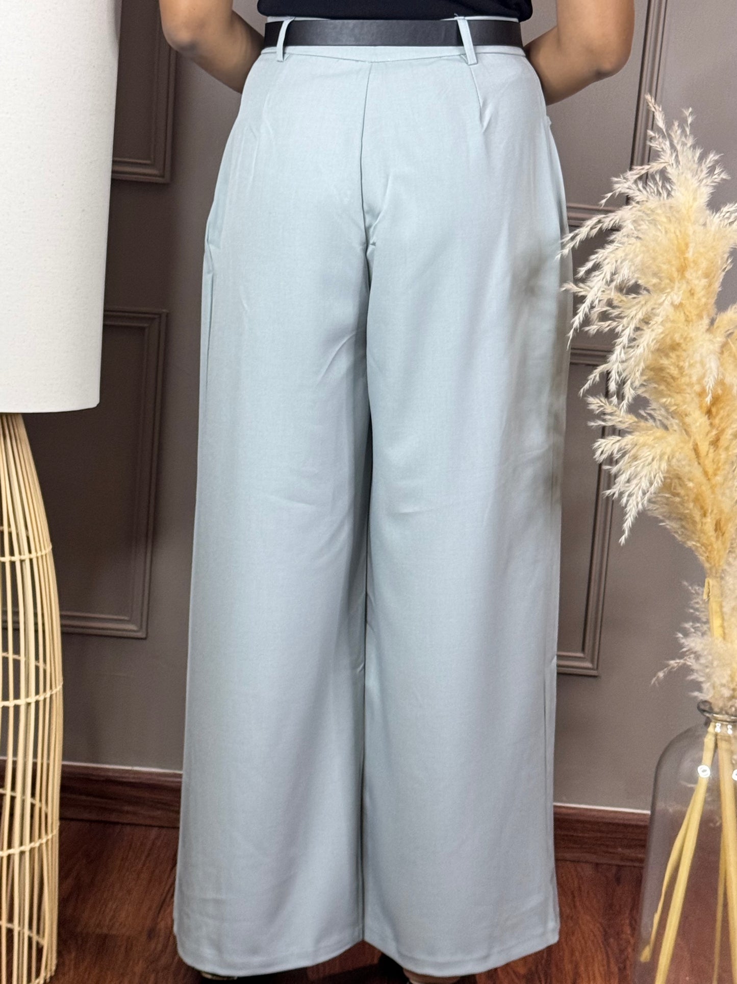Baby-blue Livia pants