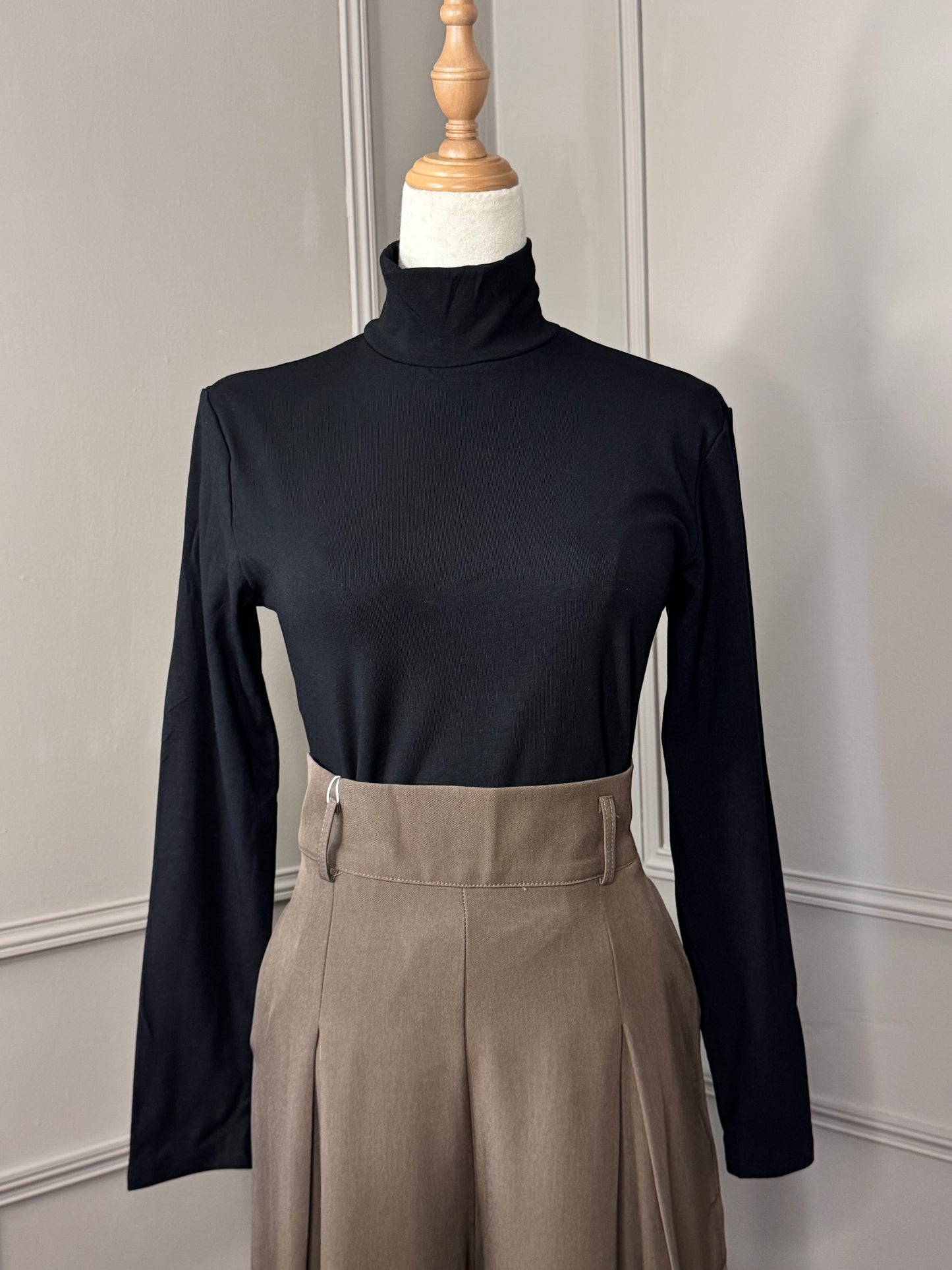 Long sleeve turtleneck top