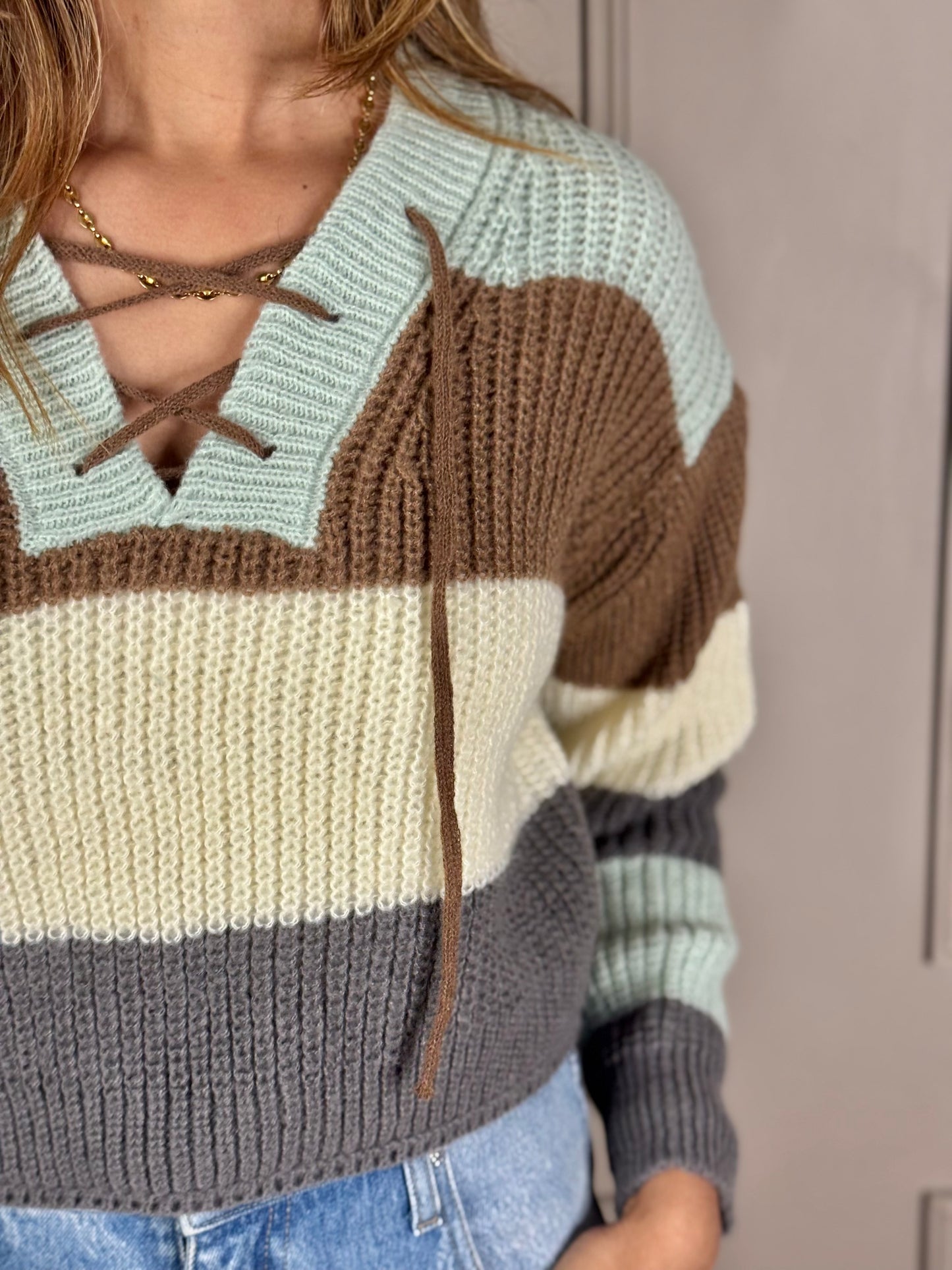 Quadra knit crop cardigan