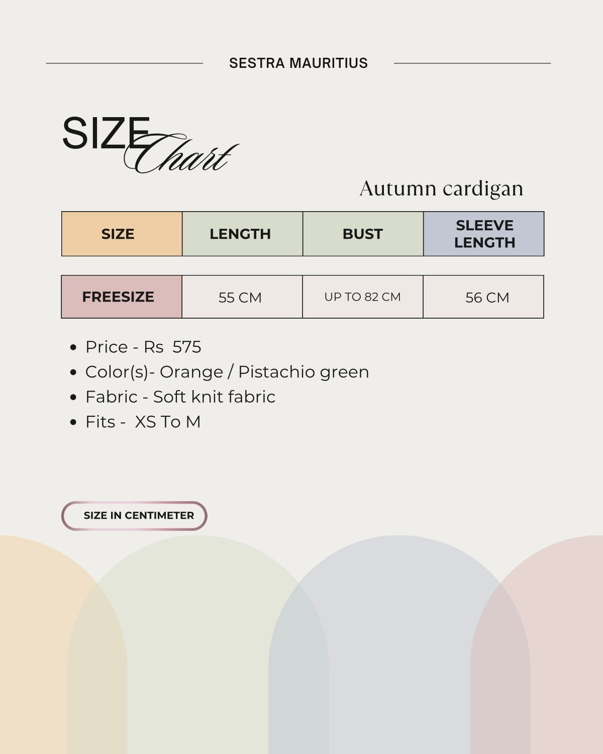 Autumn cardigan