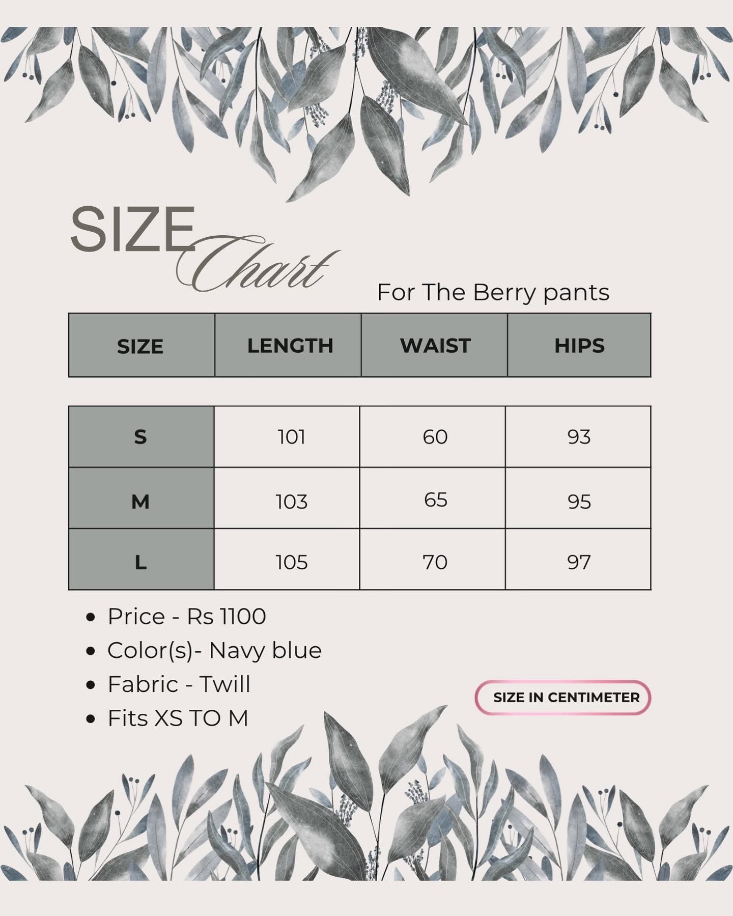 Berry pants