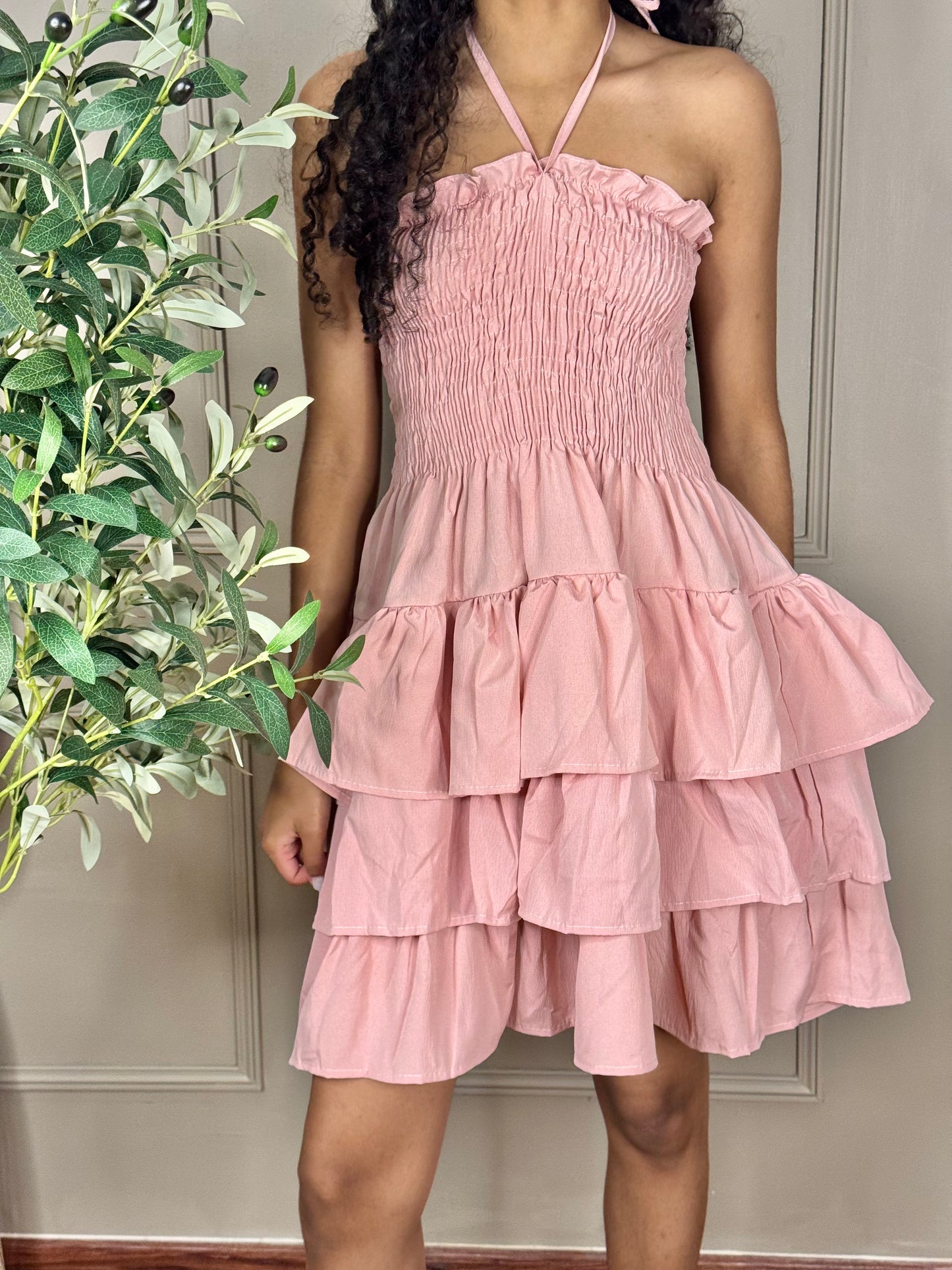 Ruby Ruffle dress