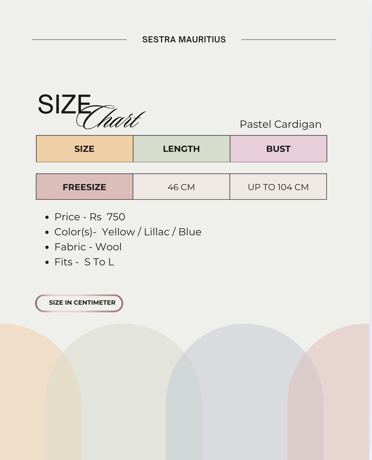 Pastel Cardigan