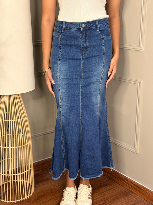Zarelle Denim skirt