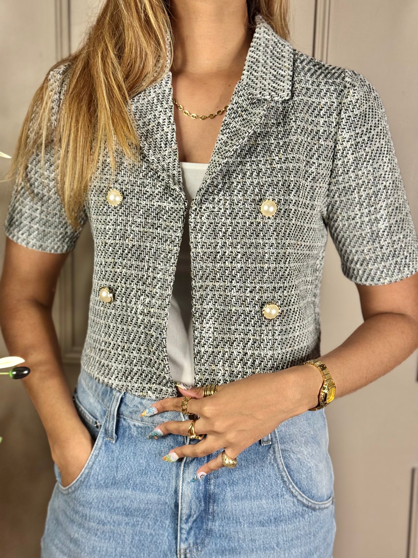 Eden tweed blazer