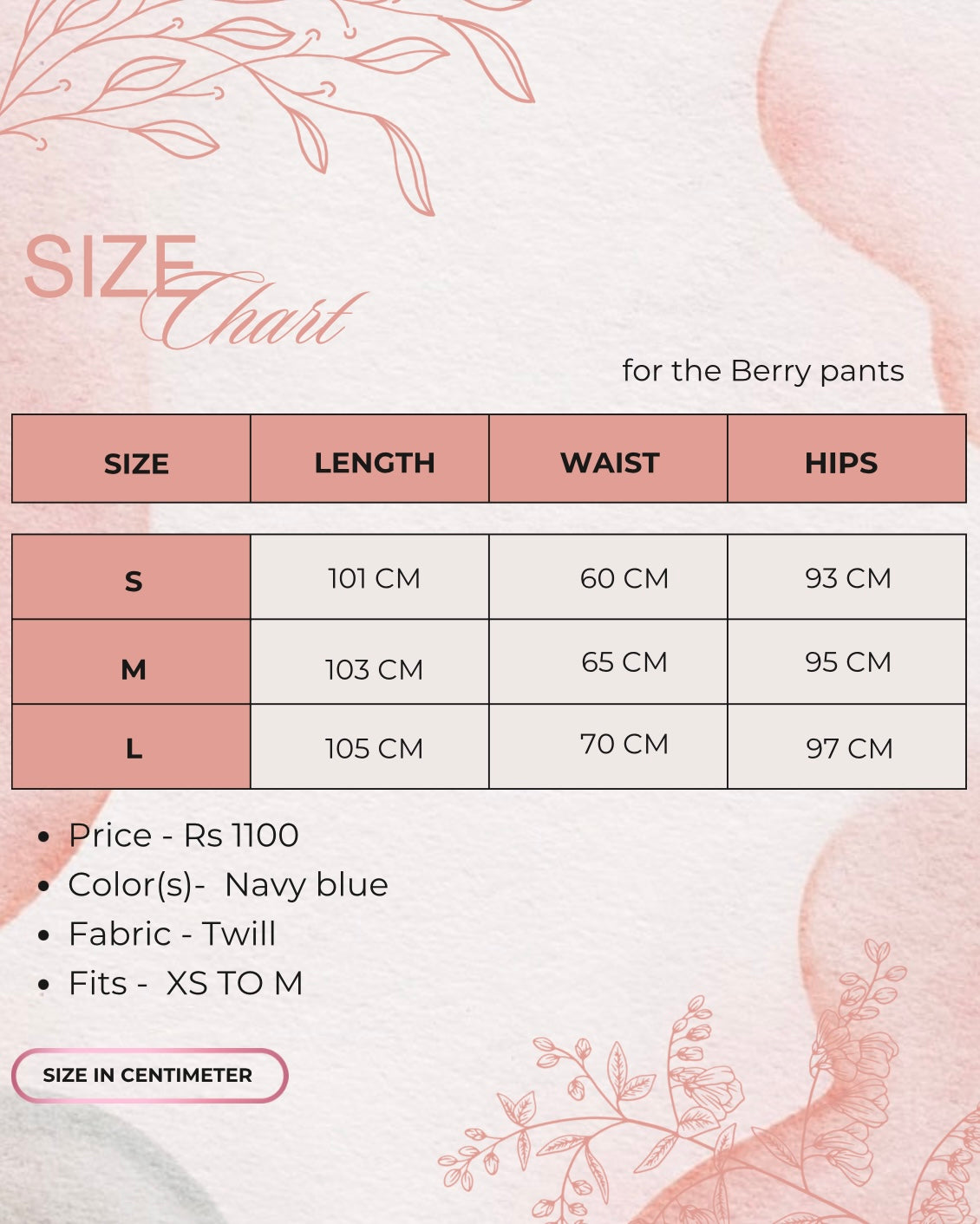 Berry pants