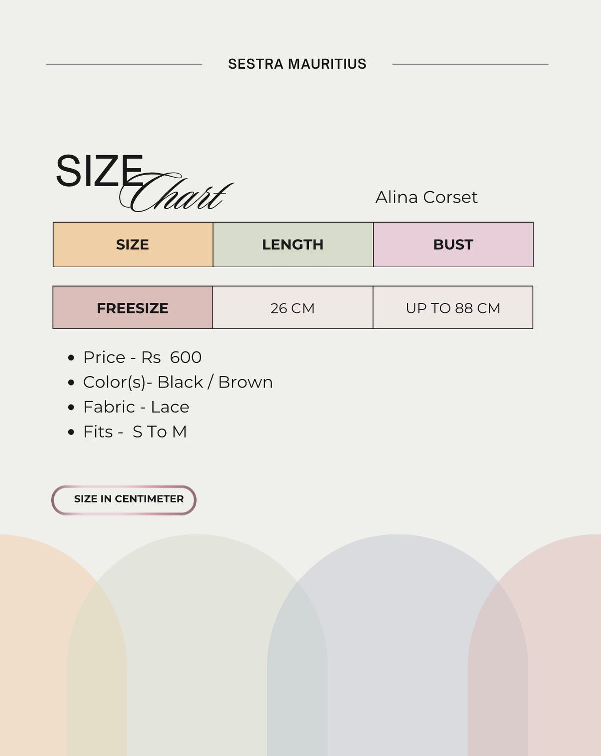 Alina corset