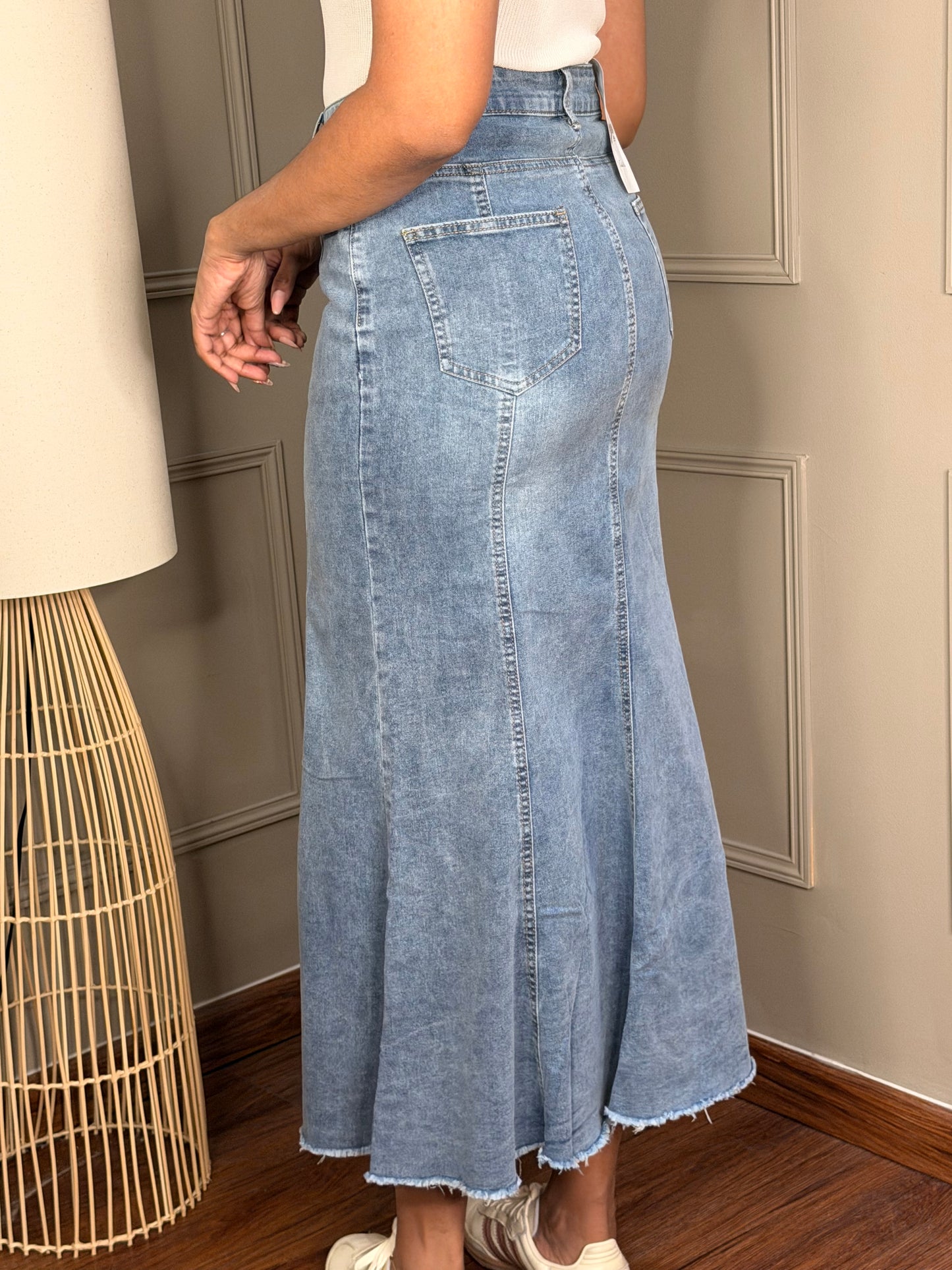 Zarelle Denim skirt