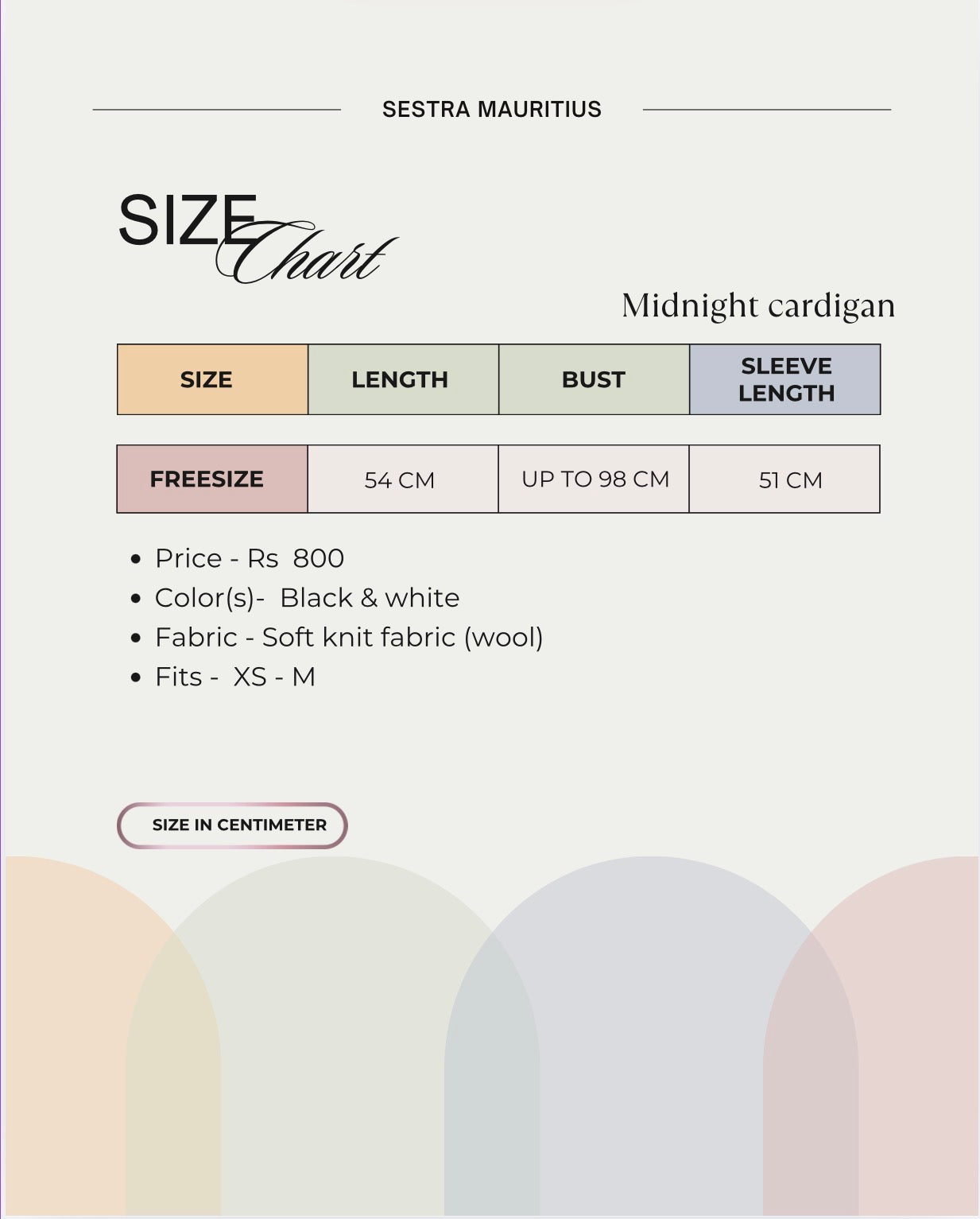 Midnight cardigan