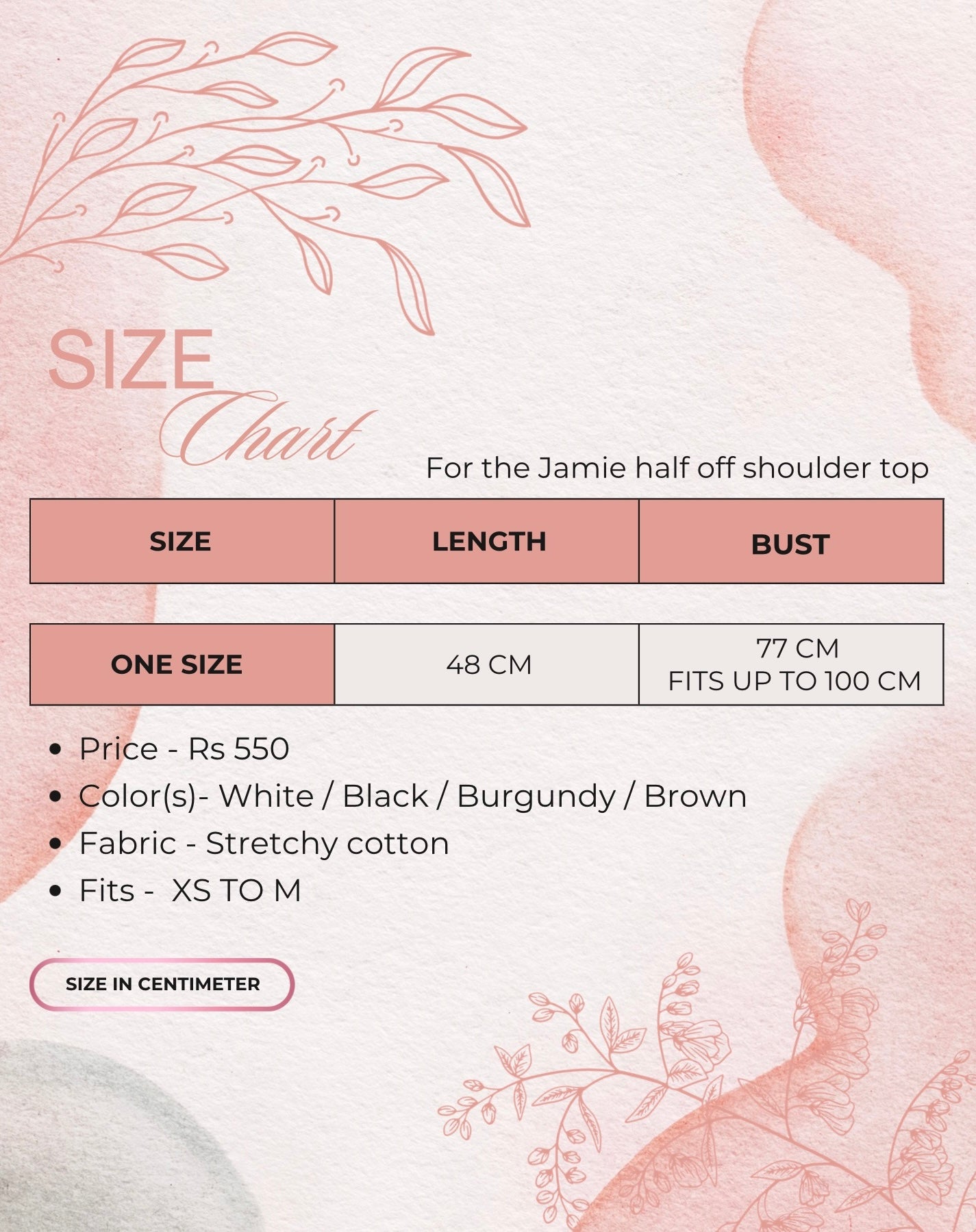 Jamie half off shoulder top